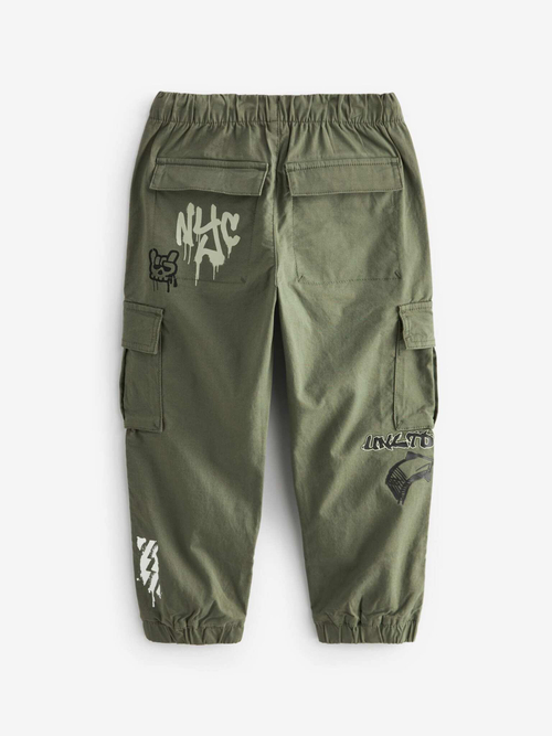 Брюки карго для мальчика Next 344-617, Хаки