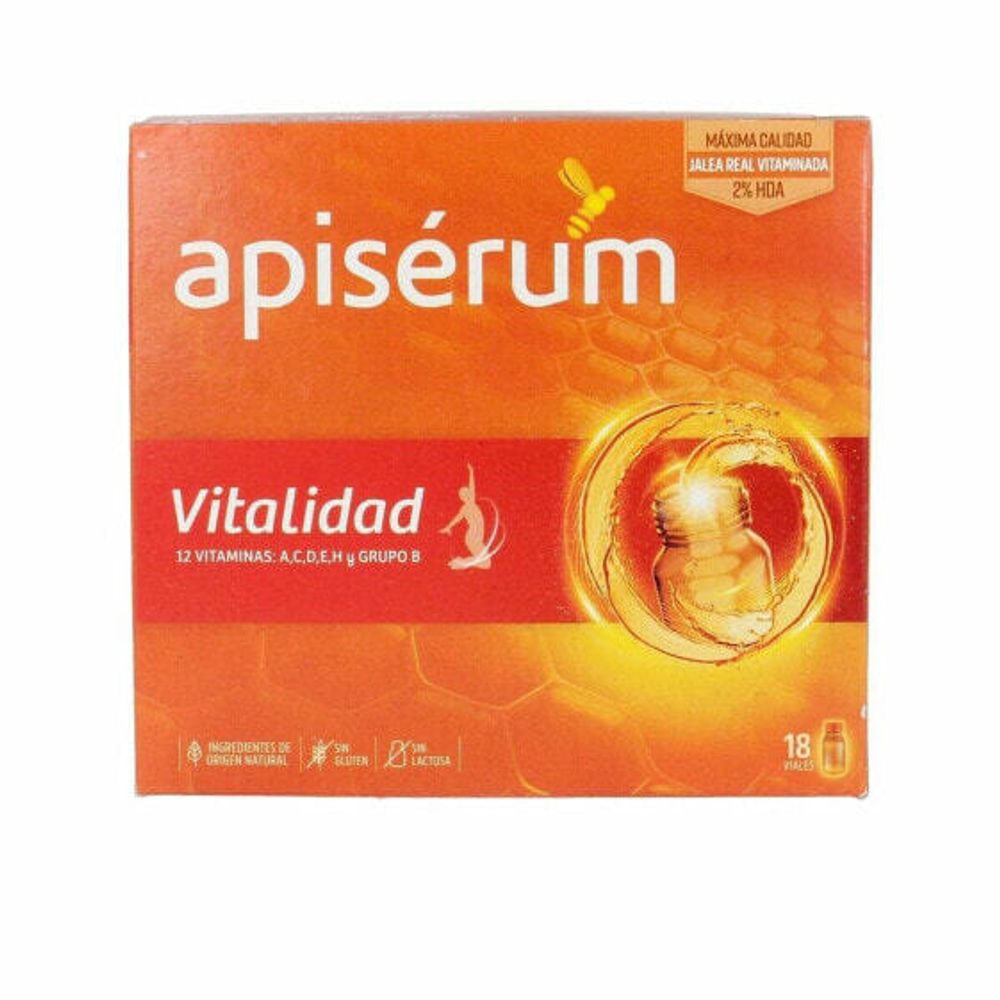 Витаминно-минеральные комплексы Пищевая добавка Apiserum Vitalidad 18 штук