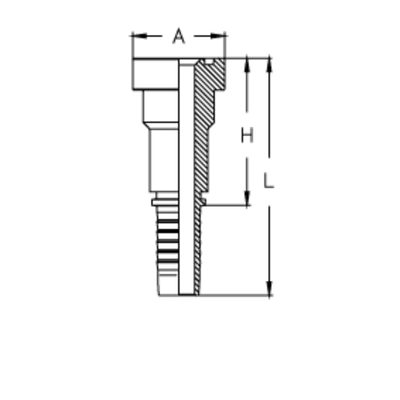 Фитинг DN 20 SFS CAT 3/4 41.3