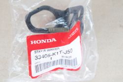 33405-K1T-J50. STAY, R. WINKER. Blinker bracket mount on the top bridge fork Honda CRF300