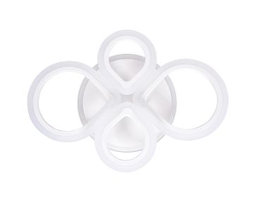 Потолочный управляемый светильник FA520/4 WH 88W+28W белый Acrylic Ambrella