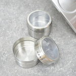 Набор для специй 10 предметов, на магните, 24 специи внутри, MB 40471