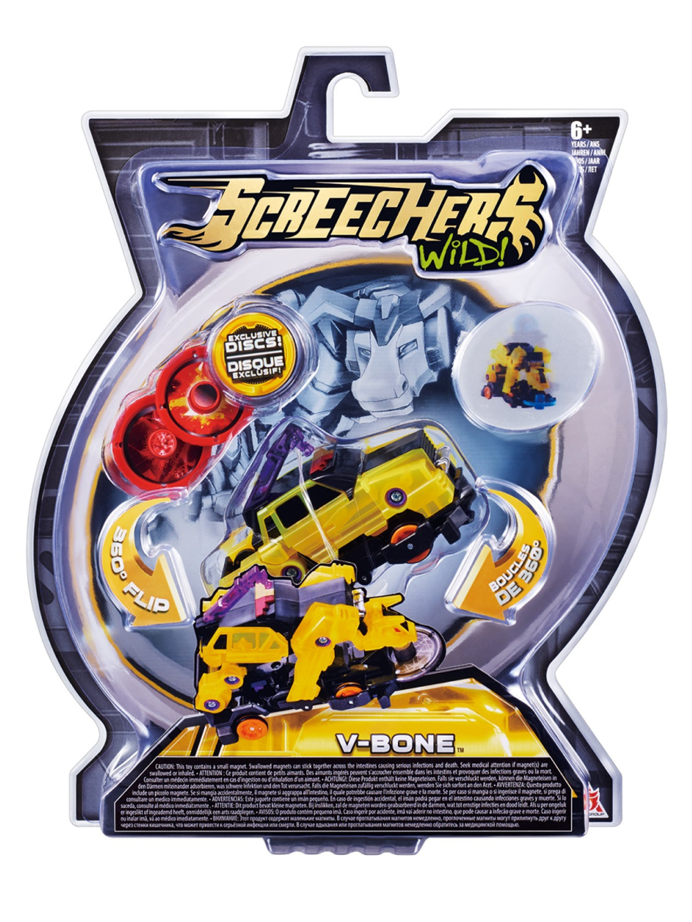 Машинка-трансформер Ви-Бон Дикие Скричеры 34831