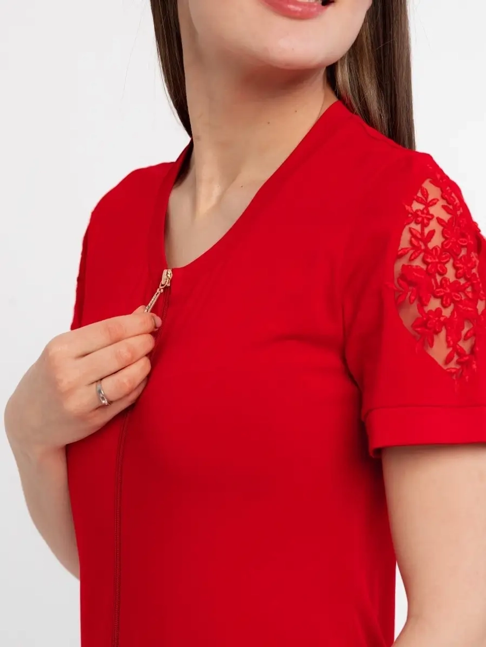 Халат домашний трикотажный