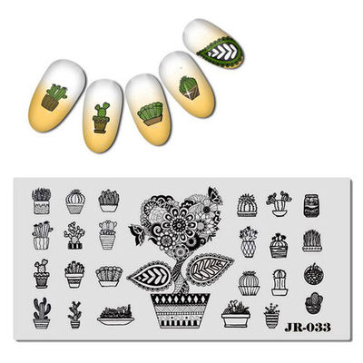 Пластина для стемпинга JR033*