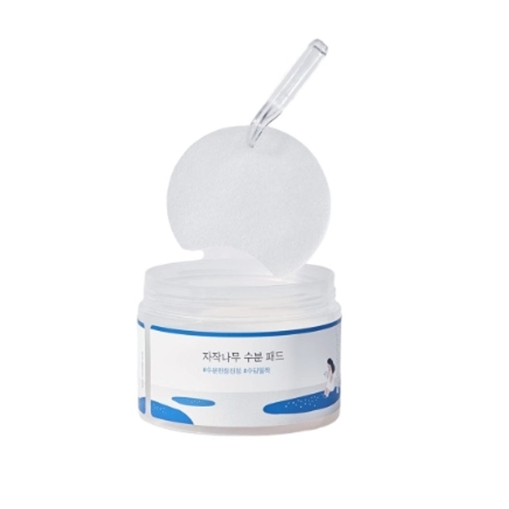 ROUND LAB Успокаивающие пэды с берёзовым соком  Birch Juice Moisturizing Pad