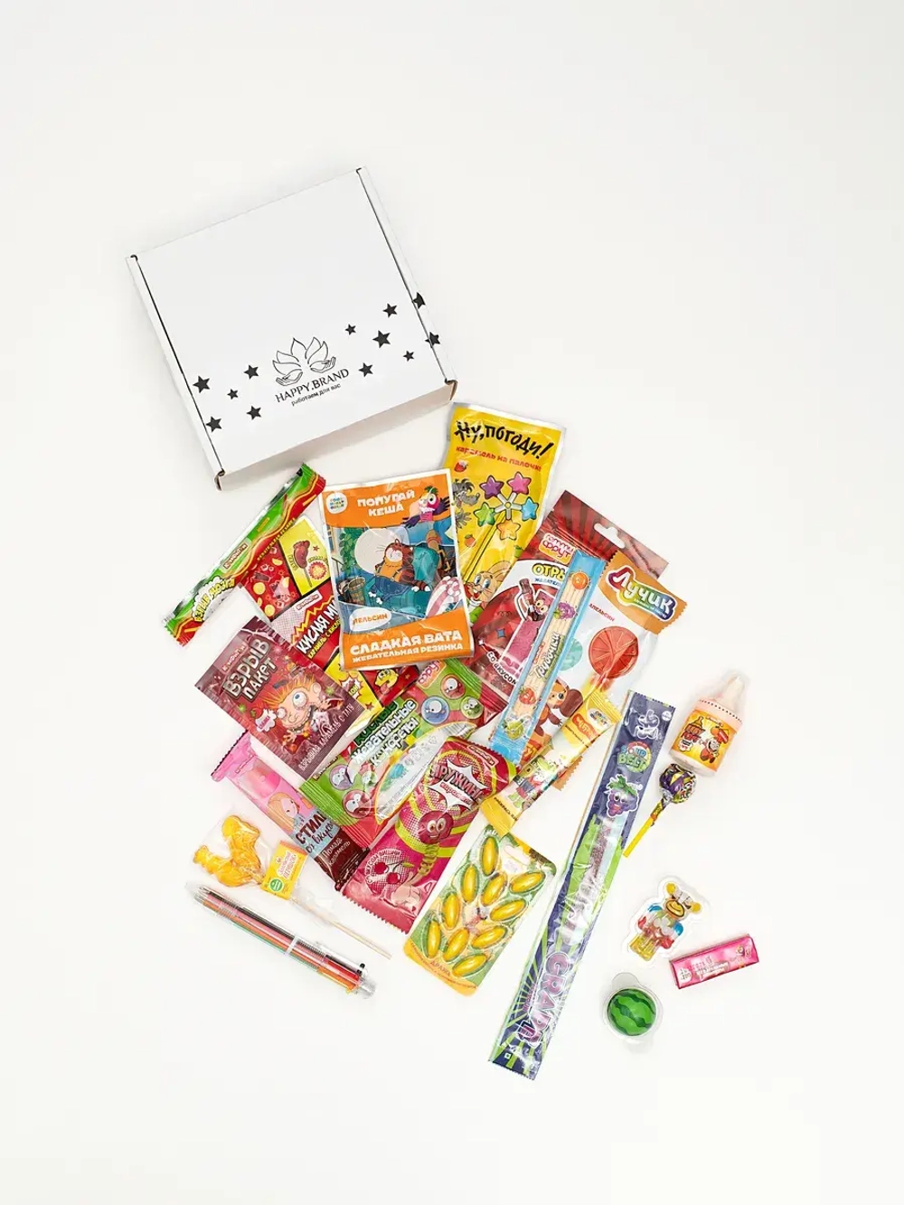Подарочный набор сладостей Сладкий бокс Подарок Новый год