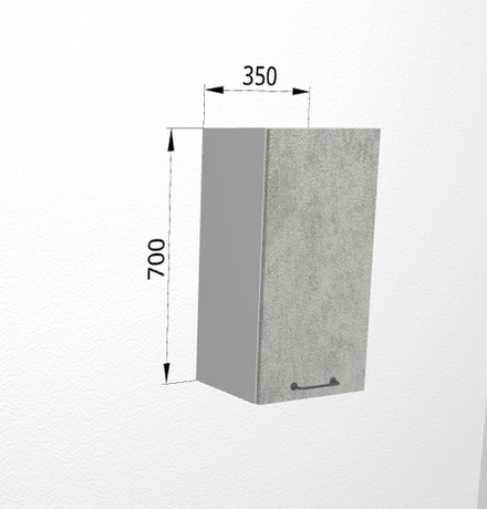 Лофт Бетон светлый П 350