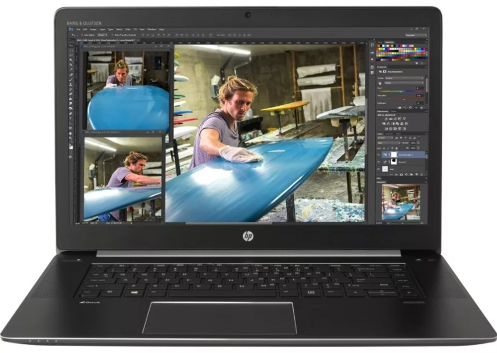 15.6" Ноутбук HP ZBook Studio G3 Touch (1920x1080, Intel Xeon E3-1505M, RAM 32ГБ, SSD 512ГБ, Nvidia Quadro M2000)