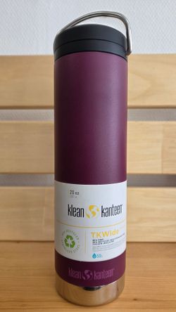 Термокружка Klean Kanteen TKWide Twist Cap 20oz (592 мл) Purple Potion (скол, небольшая вмятина на донышке)