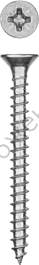 ЗУБР СУ-Б 45 x 5.0 мм, белый цинк, универсальный саморез, 3500 шт (300370-50-045)