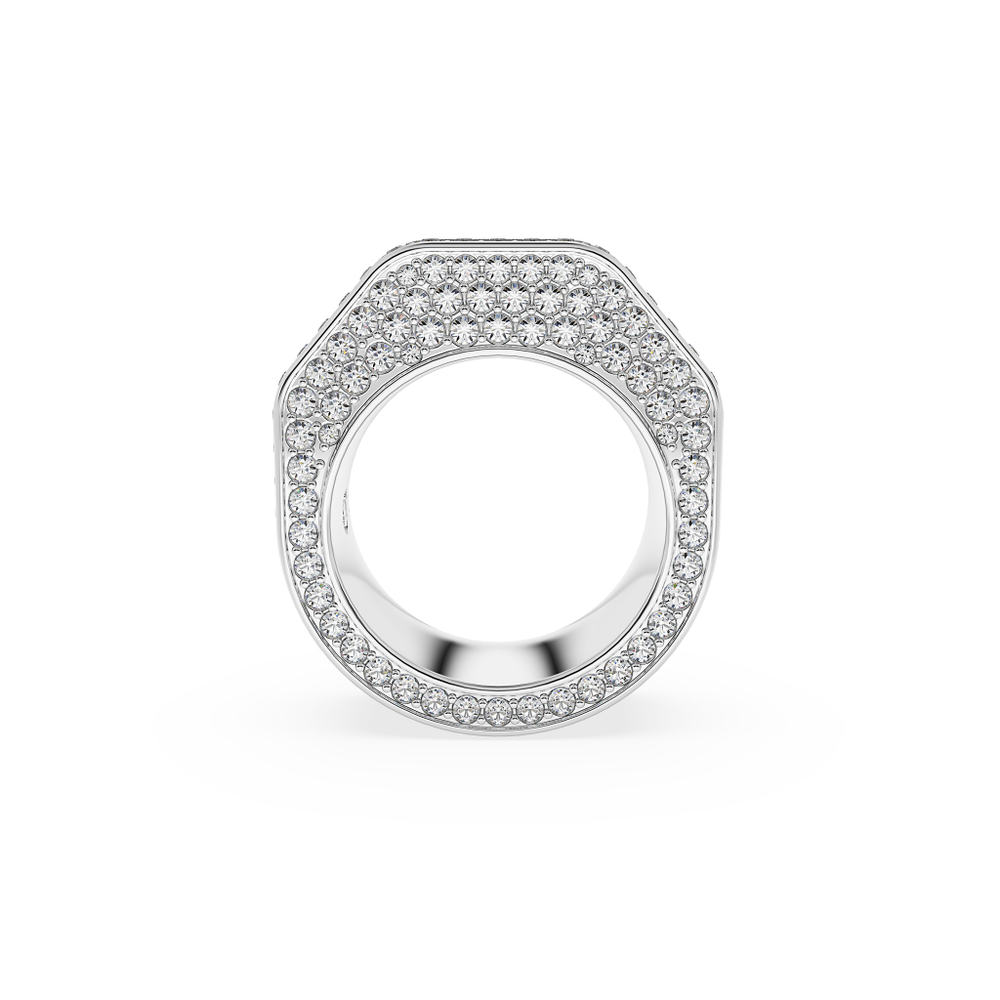 DEXTERA:RING OCT FULL PAVE CRE/RHS 60