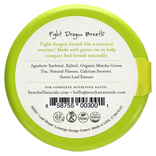 Sencha Naturals, Зеленый чай с мятой, оригинальный, 35 г (1,2 унции)