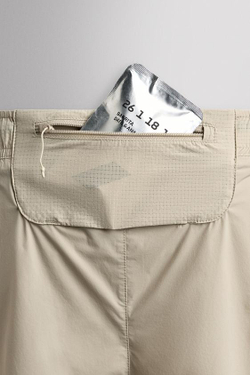 ZARA ШОРТЫ ДЛЯ БЕГА 2 В 1, СЕРЫЙ/БЕЖЕВЫЙ