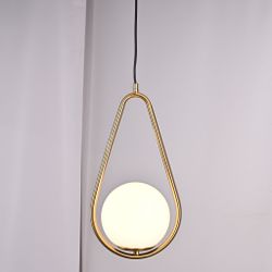 Подвесной светильник HOOP DROP Brass