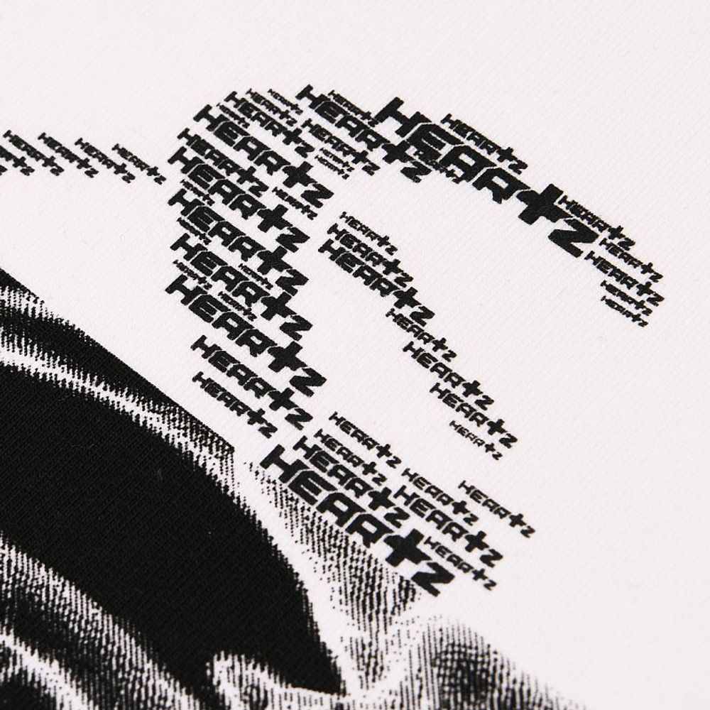 Футболка Heartz «Rays» Layered Kimono Milk