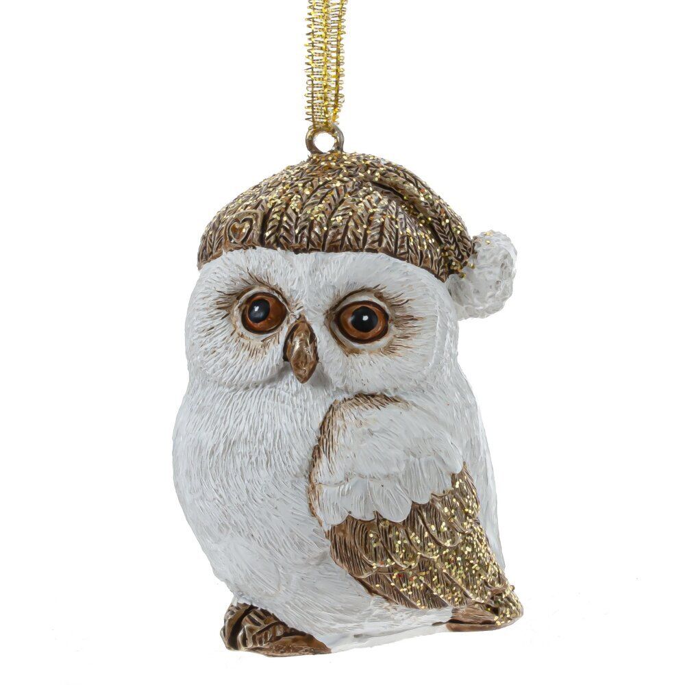 GAEM Изделие декоративное подвесное "Сова", L5 W4,5 H7 см, 4в.
