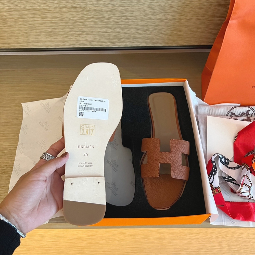 Hermes Oran Sandal