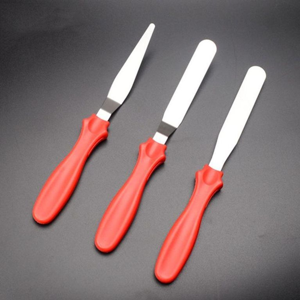 Набор кондитерских лопаток 3 шт