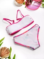 купальник раздельный 3 в 1 топ кроп парео и плавки