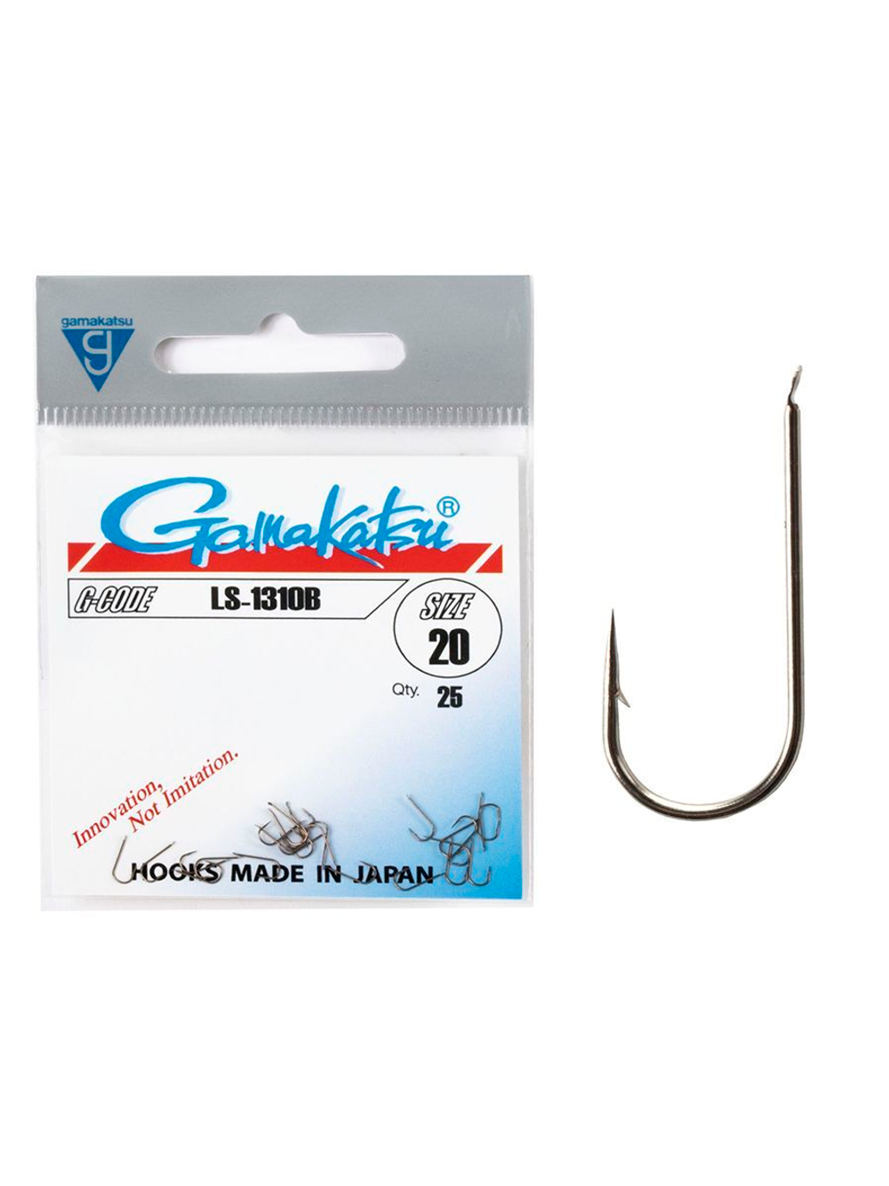 Крючки Gamakatsu LS-1310B HOOKS BRONZE размер 12 (упк.25шт.)
