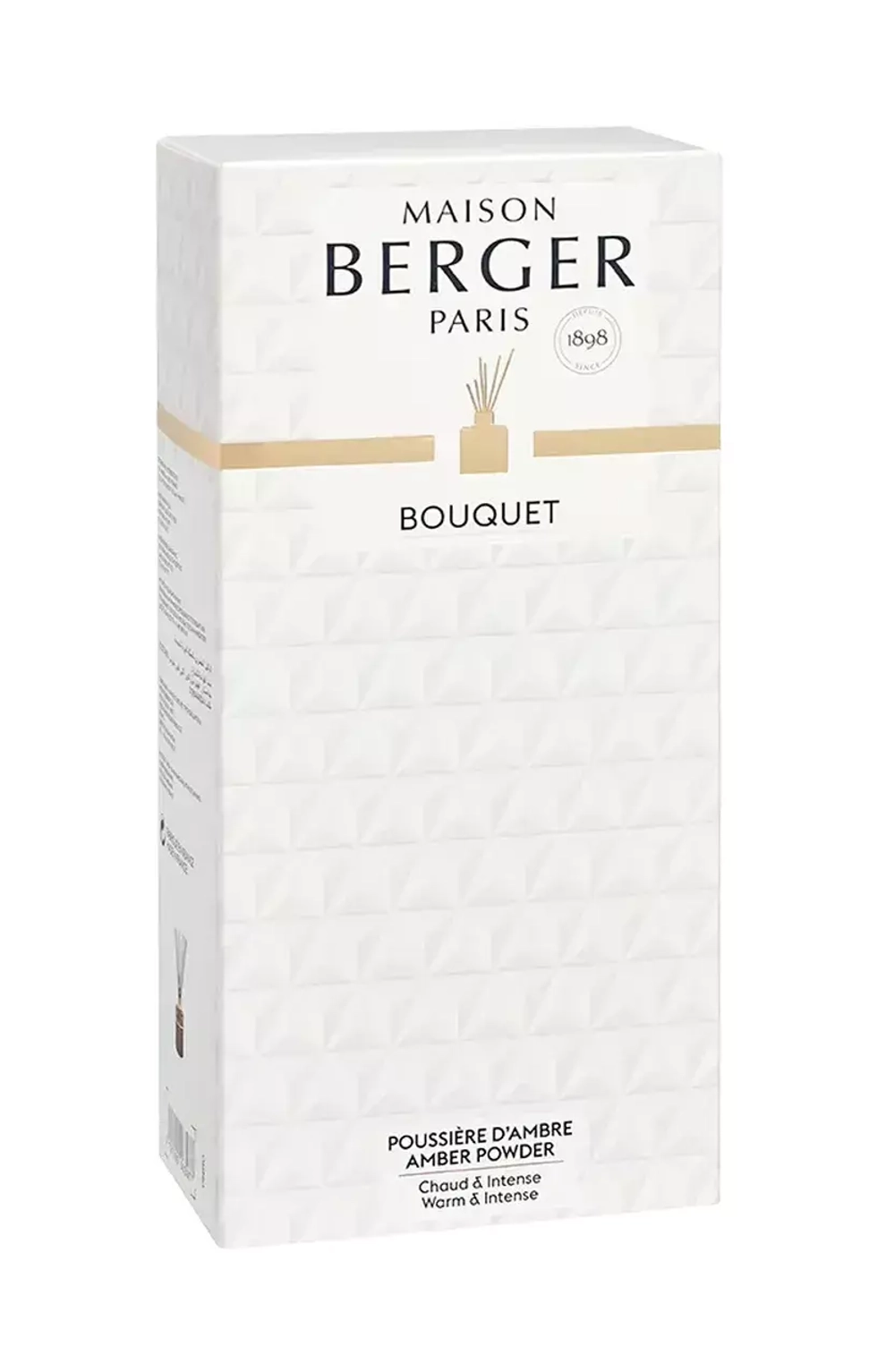 Maison Berger Paris - Набор палочек Clarity Bordeaux + ароматическое масло с янтарной пудрой 115 мл / артикул   6397  / GTIN 3127290063977
