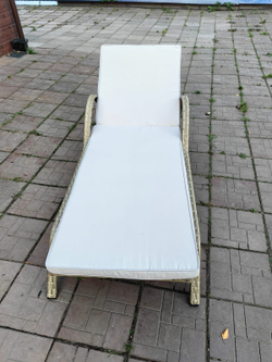 Шезлонг из искусственного ротанга Империал цвет Greige