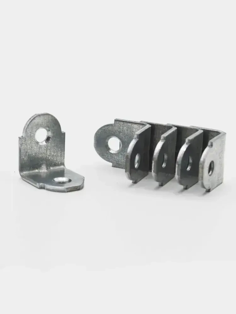 Мебельный крепежный уголок кронштейн, 20x20x16 мм, 50 шт.