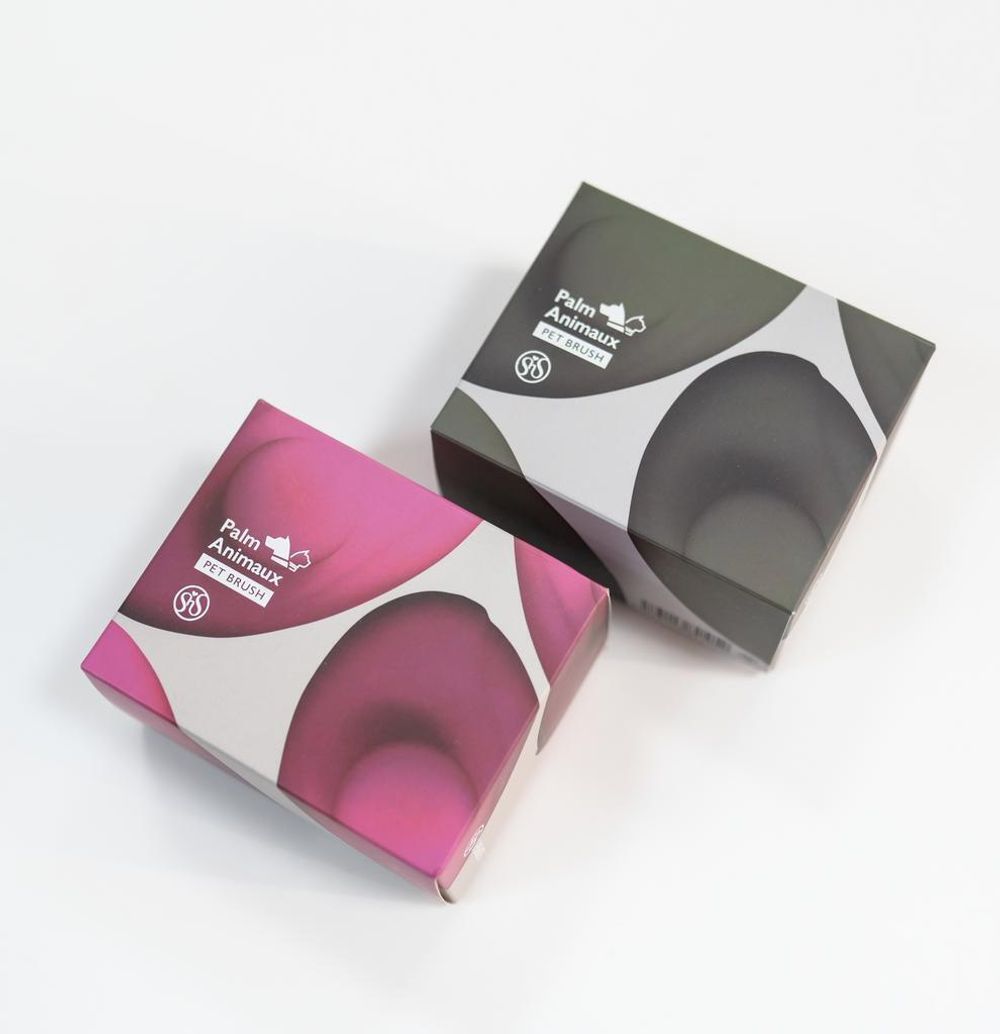 S-HEART-S Расческа для домашних животных Animaux Brush (оливковая)