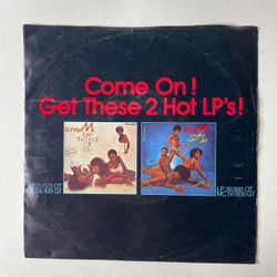 Винтажная виниловая пластинка 7 дюймов (маленькая пластинка) Boney M. Belfast / Plantation Boy (Германия 1977)