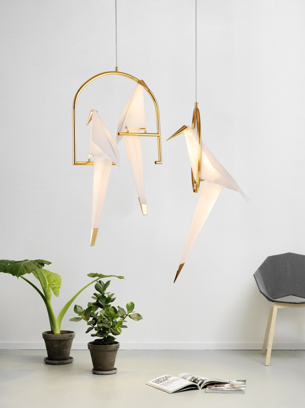 Pendant design lamp  PERCH by Moooi (1 lampshade )