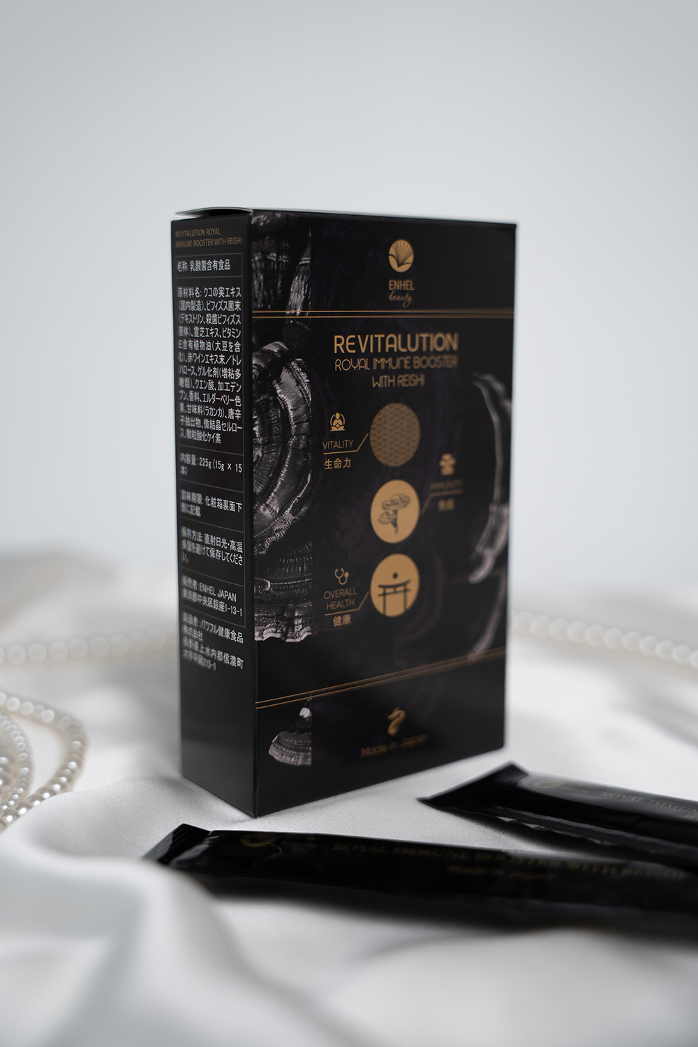 Иммунобустер с грибами Рейши Revitalution Royal Enhel Beauty (15 саше)