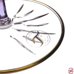 Набор бокалов для вина TIMON Violet/Gold (6 шт) 340 мл