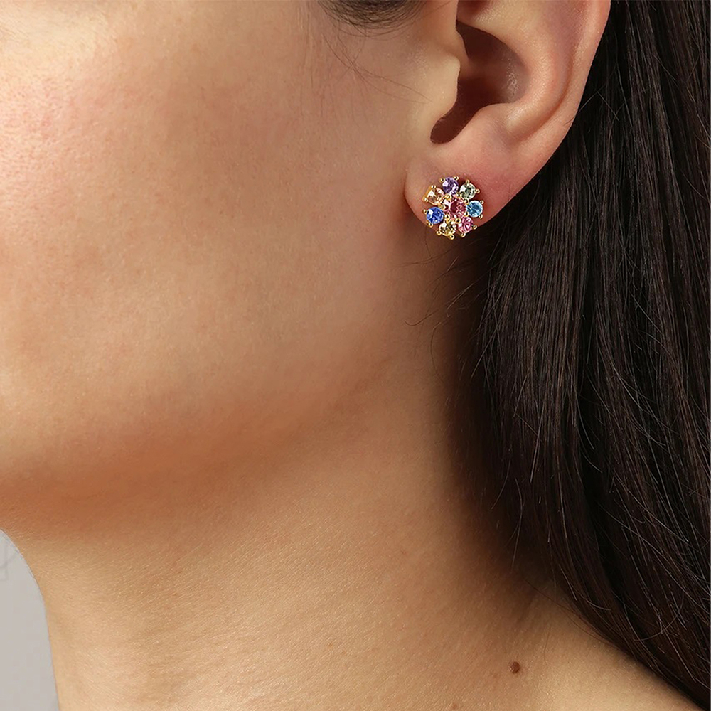 Серьги Dyrberg Kern CARNEA SG PASTEL MULTI 460073