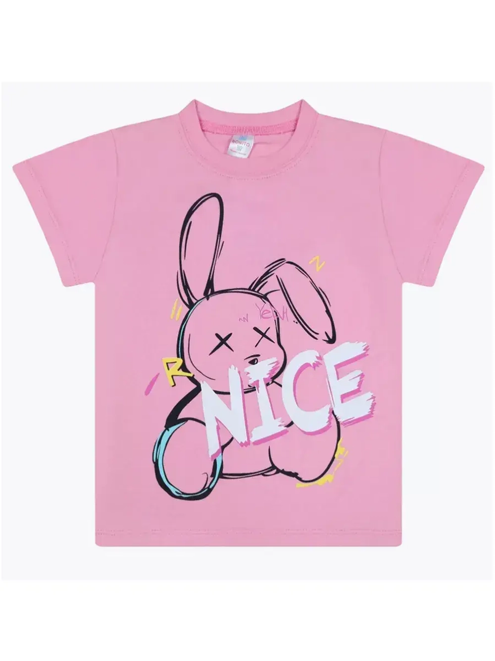 Футболка для садика и школы.девочка.набор 3 шт