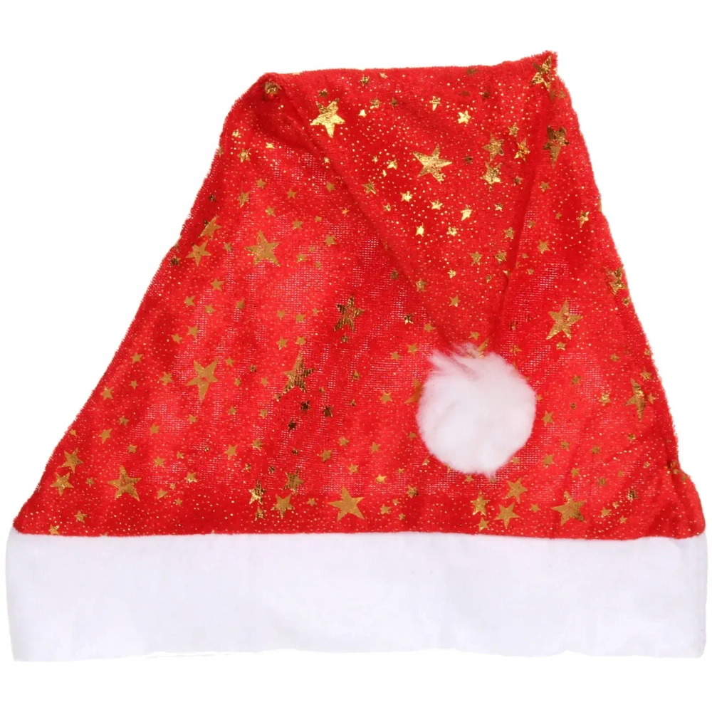 Колпак новогодний «Узоры» 28*38см, красный