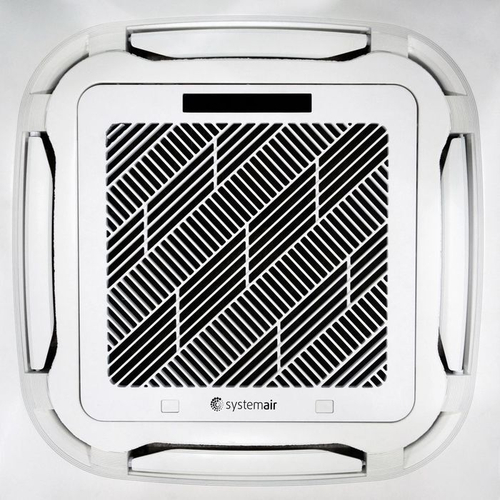 Сплит-система кондиционер кассетный Systemair SIMPLE CASSETTE 60 HP R на 180 м²