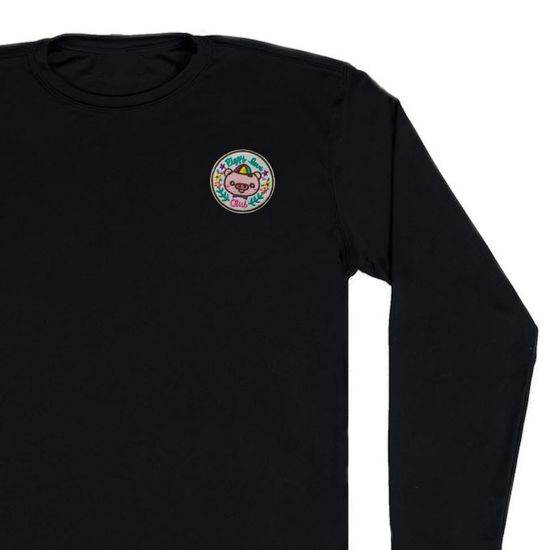 Нашивка термоаппликация на одежду и на рюкзак. Piggy Love Club