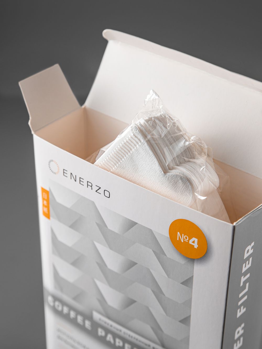 Фильтры из отбеленной японской бумаги №4 U-форма