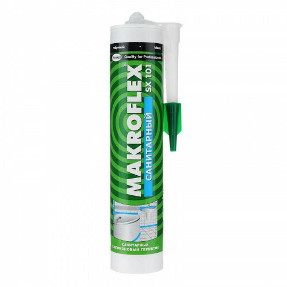 Герметик Макрофлекс 2670568 SX101 силиконовый санитарный белый 290 мл.