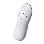 Белый вибромастурбатор со сжатием и голосовым сопровождением (Цвет: белый)