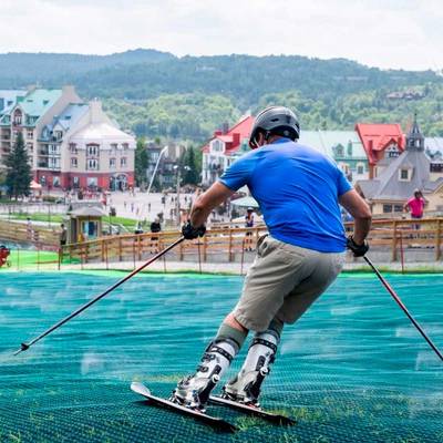 Модульное покрытие «DrySki» для сухих склонов и карвинга, 50×10×7 см