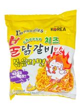 Лапша корейская I&#39;m Noodles Buldak Cheese Ramen 135 г x 5 шт