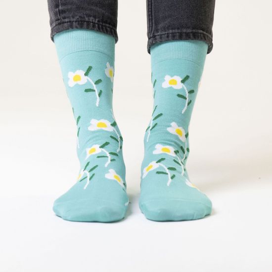 Носки st.Friday Любимые цветы. Мятные