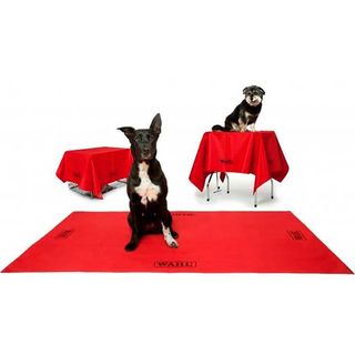 Накидка для грумерского стола, красная Wahl Grooming table cloth red, micro fibre (0093-6120)