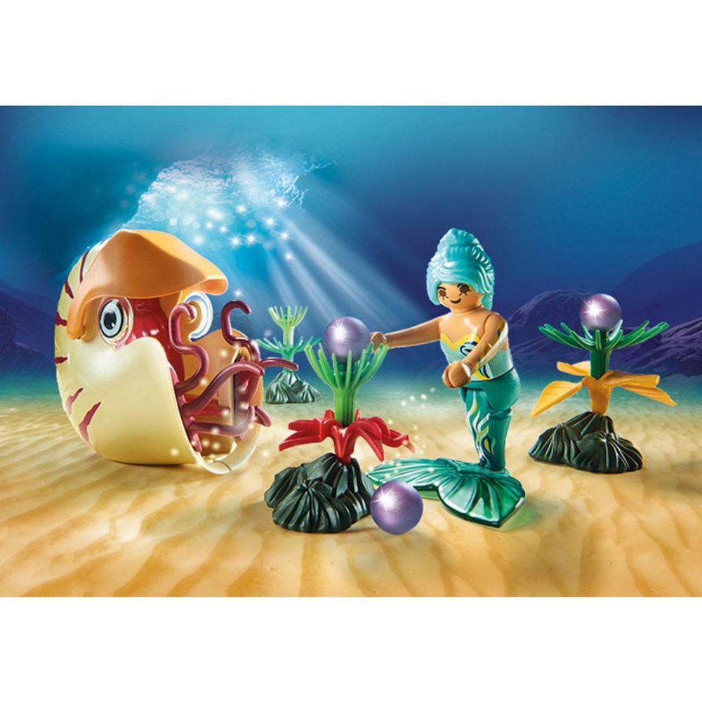 Playmobil - Русалка в гондоле-улитке 70098
