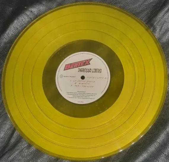 Loredana Berte – Ingresso Libero (yellow-red) 2LP