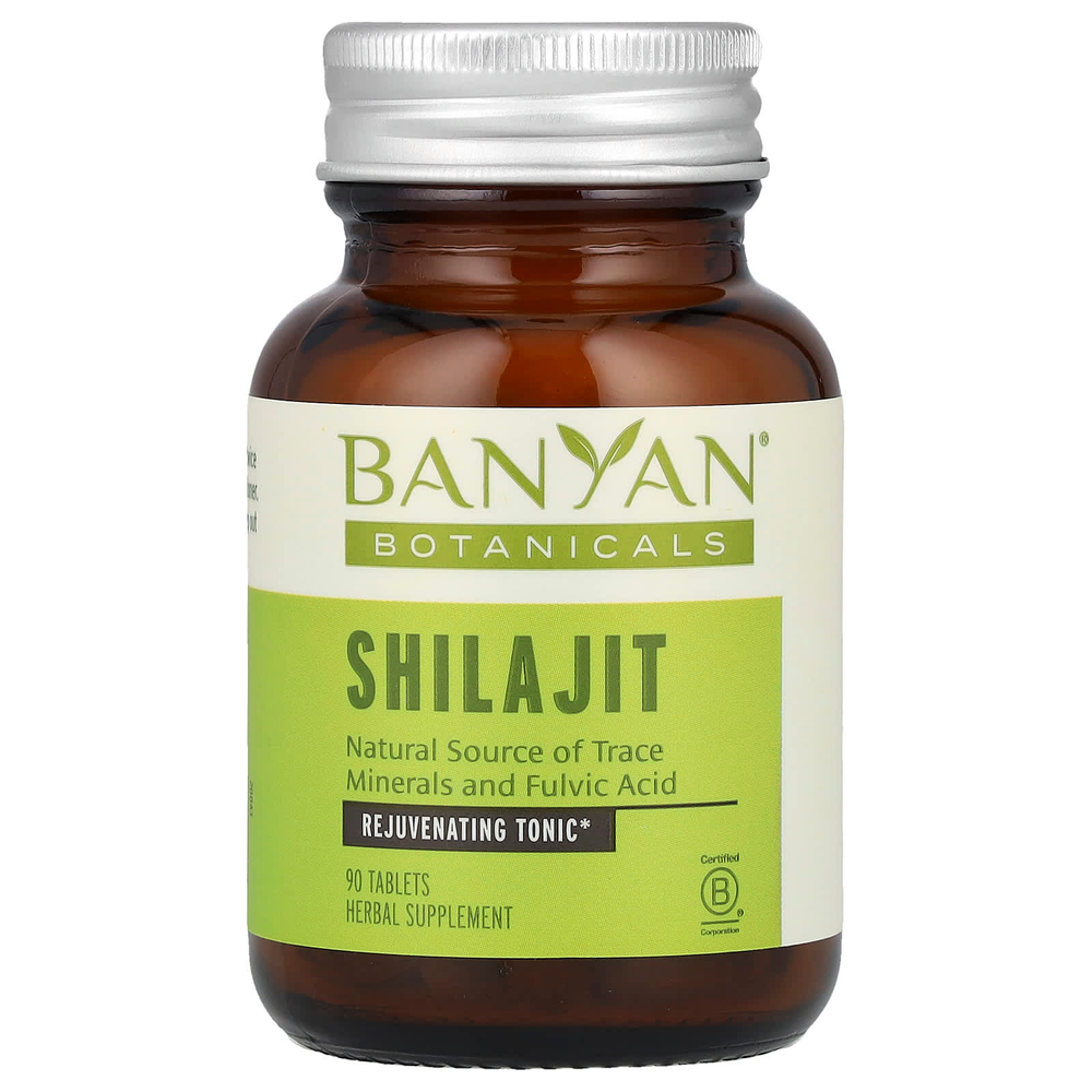 Banyan Botanicals, Мумие, 90 таблеток (300 мг в каждой таблетке)