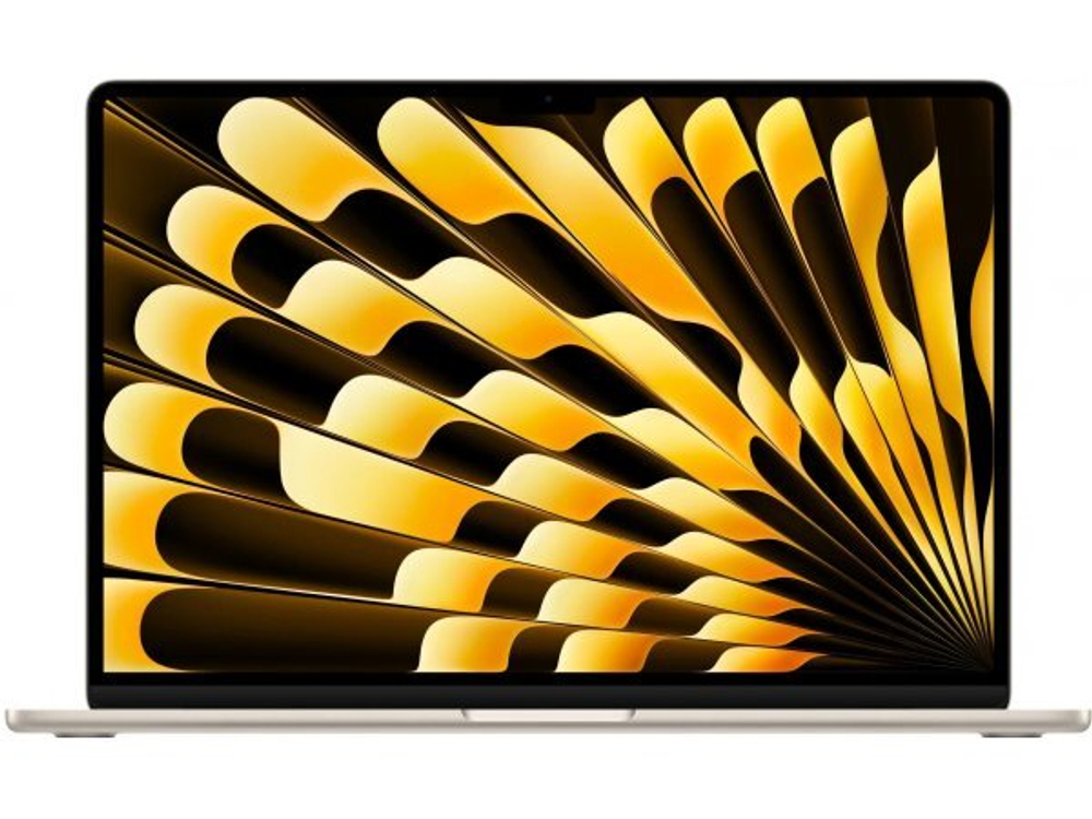 15.3 Ноутбук Apple MacBook Air 15 2023 2880x1864, Apple M2, RAM 8 ГБ, SSD 512 ГБ, Apple graphics 10-core, macOS, MQKV3, starlight
