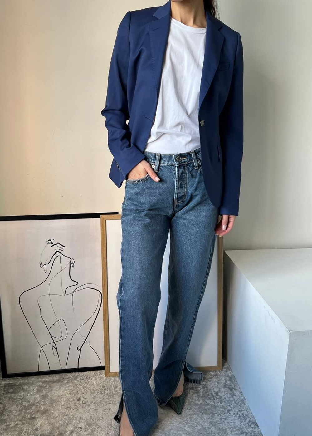Новые джинсы Zara , S